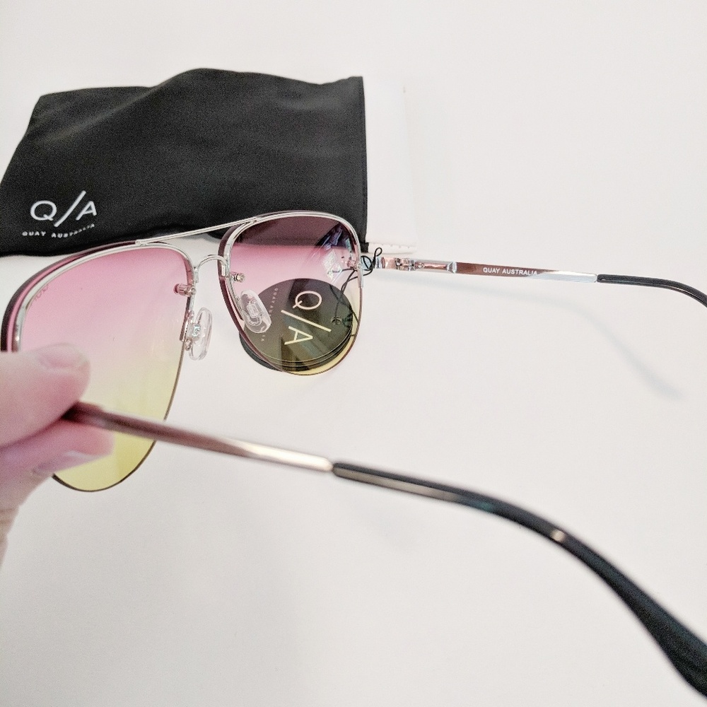 Quay • Muse Fade Aviator Sunglasses - Picture 5 of 7